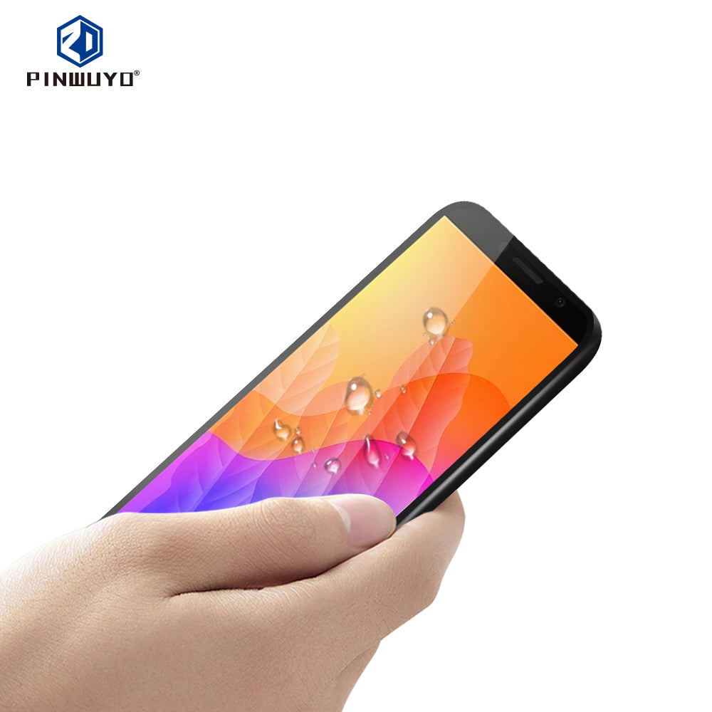 PINWUYO 3D buet fuld størrelse anti-fingeraftryk Anti-eksplosion skærmbeskytter i hærdet glas til Huawei Y5p Y5 Prime (2018) PINWUYO 3D buet fuld størrelse anti-fingeraftryk Anti-eksplosion skærmbeskytter i hærdet glas til Huawei Y5p Y5 Prime (2018)